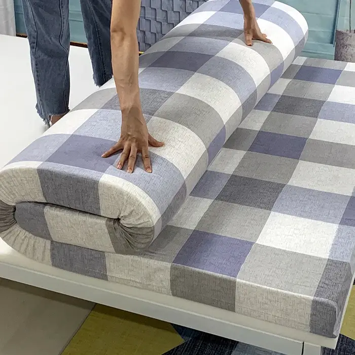 Matelas en éponge à peau haute, 1.5 m, 1.8m, simple, double dortoir, coussin doux, épaissi, tr/min