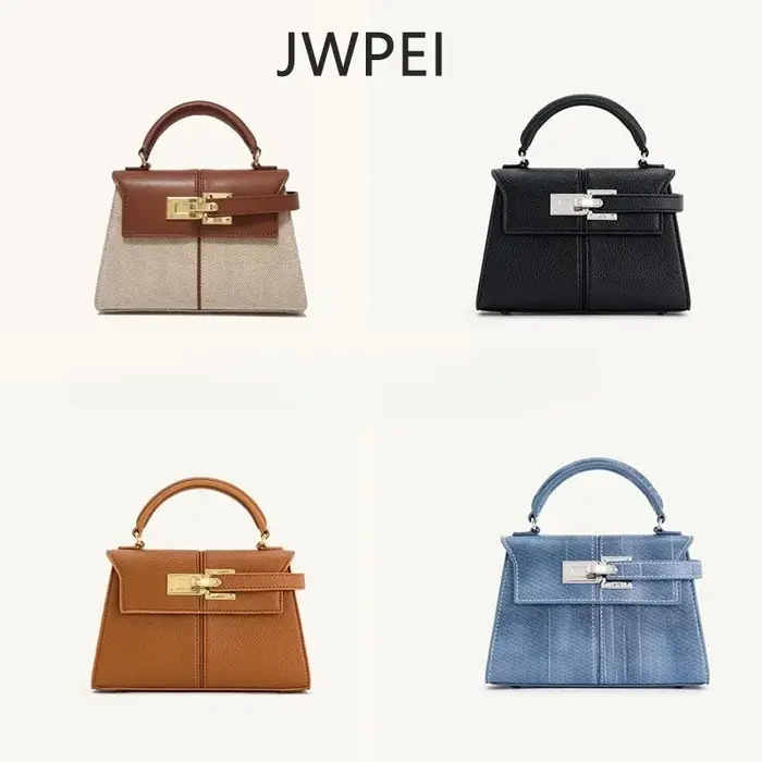 Sac à main multifonctionnel de luxe pour femme en cuir véritable JW PEI 2026, haute qualité et polyv