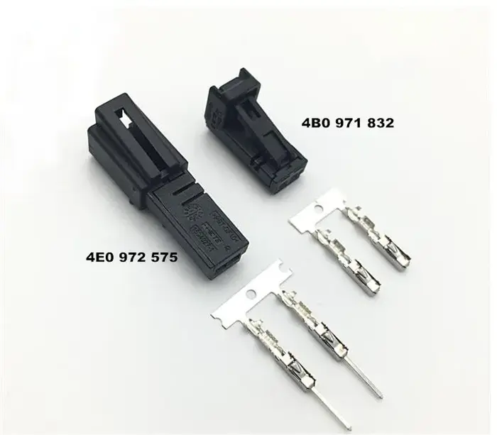 Connecteur de haut-parleur pour Audi, VW, Skoda, douille de lampe de porte, lumière LED intérieure, 