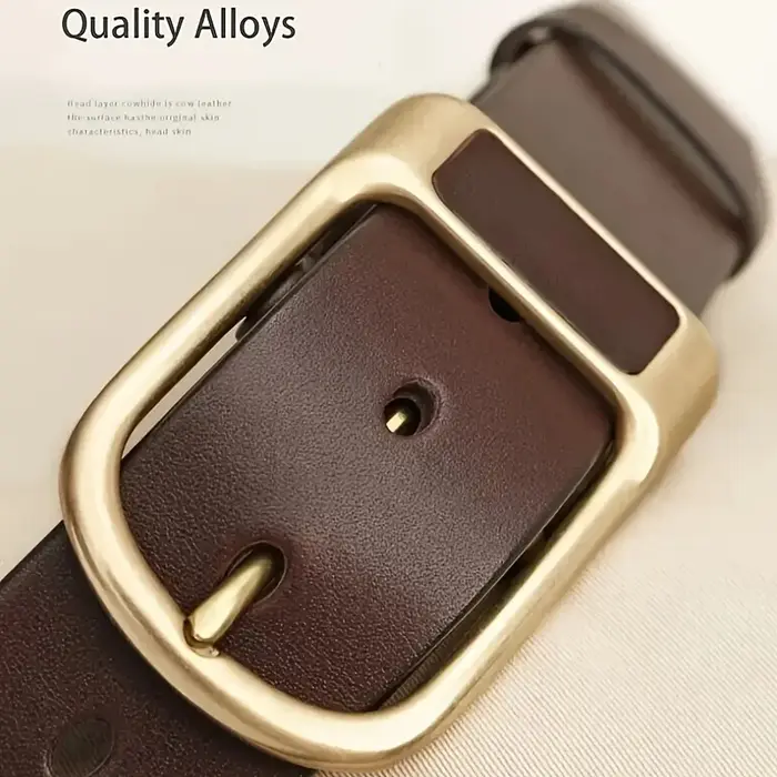Ceinture décontractée à la mode pour hommes, Style Coboy, boucle ardillon, jean rétro, ceinture d'af