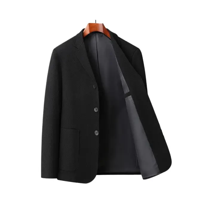 Blazer pour hommes, mode Business, beau Gentleman, Version coréenne de Style britannique, loisirs, S