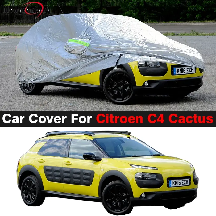 Juste de voiture coupe-vent, anti-UV, soleil, neige, pluie, anti-rayures, housse SUV pour cristaux e