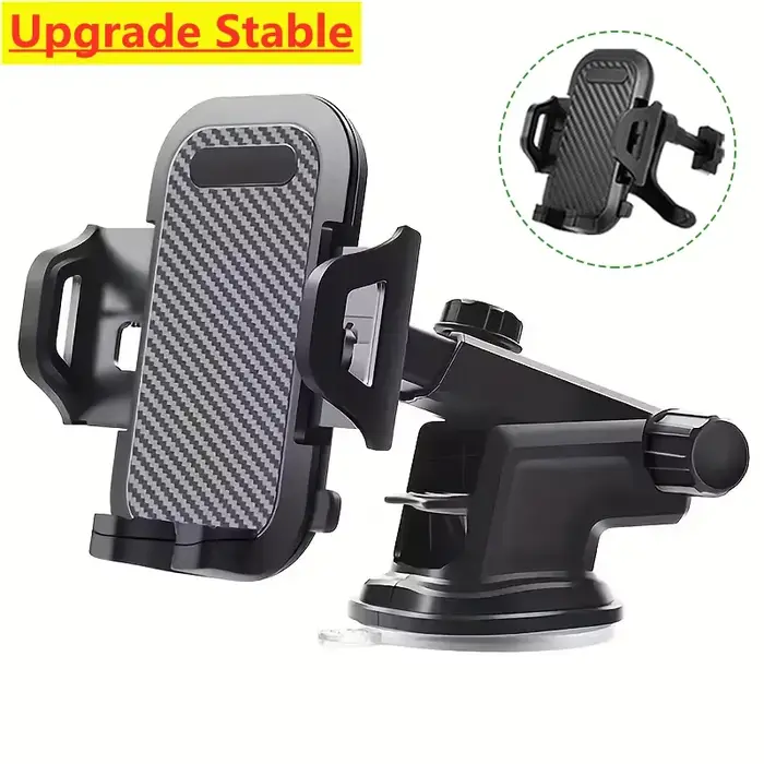 Support de téléphone de voiture 360° universel pour iPhone Samsung Huawei installation facile et rotation panoramique adapté aux conducteurs quotidiens et cadeau idéal