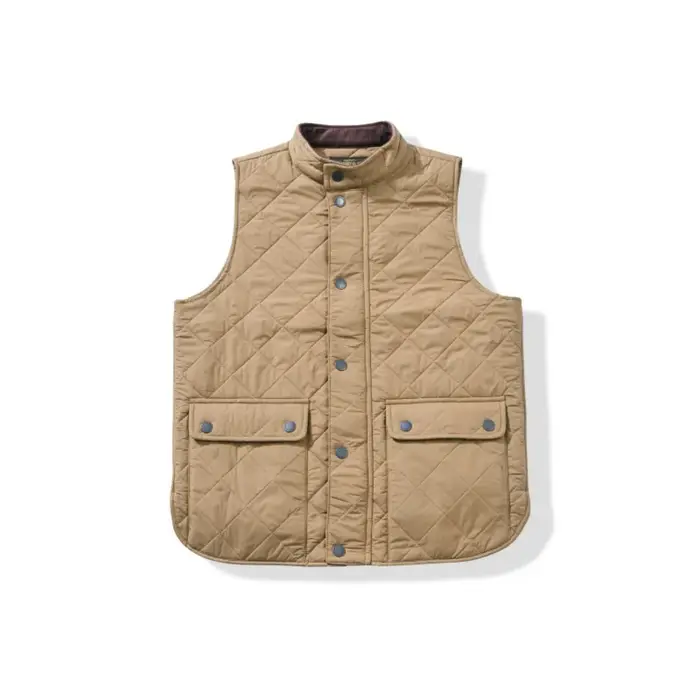 Nouveau gilet matelassé en velours côtelé épais et coton pour hommes pour l'automne et l'hiver