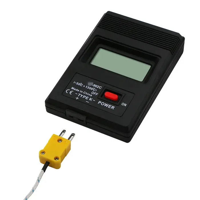 TM-902C noir K Type numérique LCD détecteur de température thermomètre industriel Thermodetector mèt