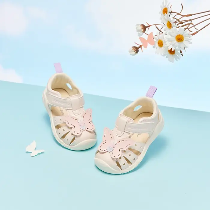 Sandales d'été Dave Bella pour tout-petits, chaussures décontractées pour bébés filles, premières ch