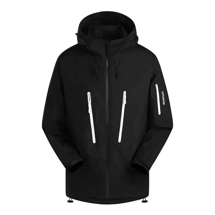 Veste d'alpinisme pour hommes, coupe-vent et imperméable, tissu à la mode, Design Hip Hop, manteau d