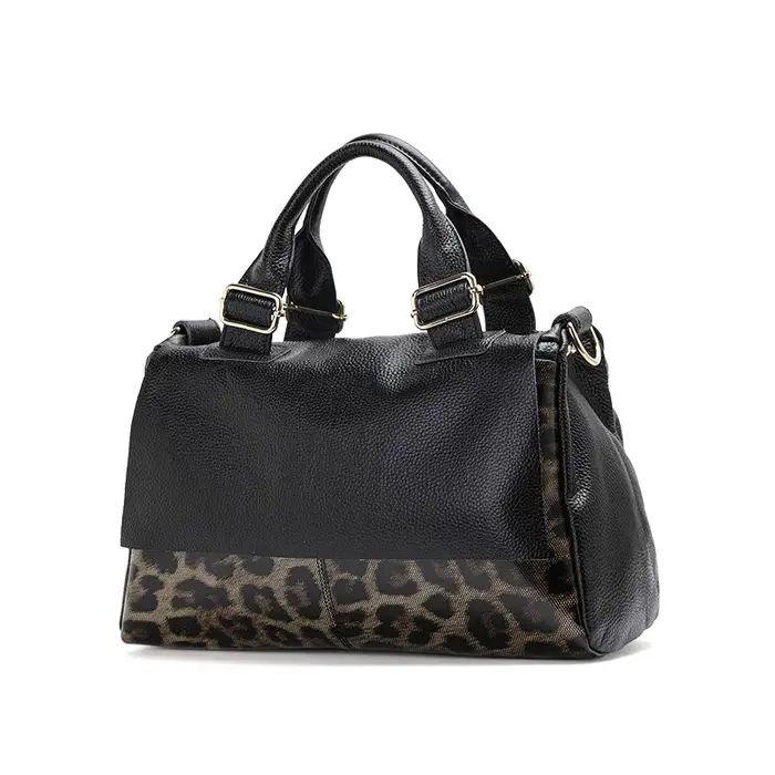 Aidrani sac à main en cuir véritable 2025 sac de mode pour femmes premium imprimé léopard marque de 