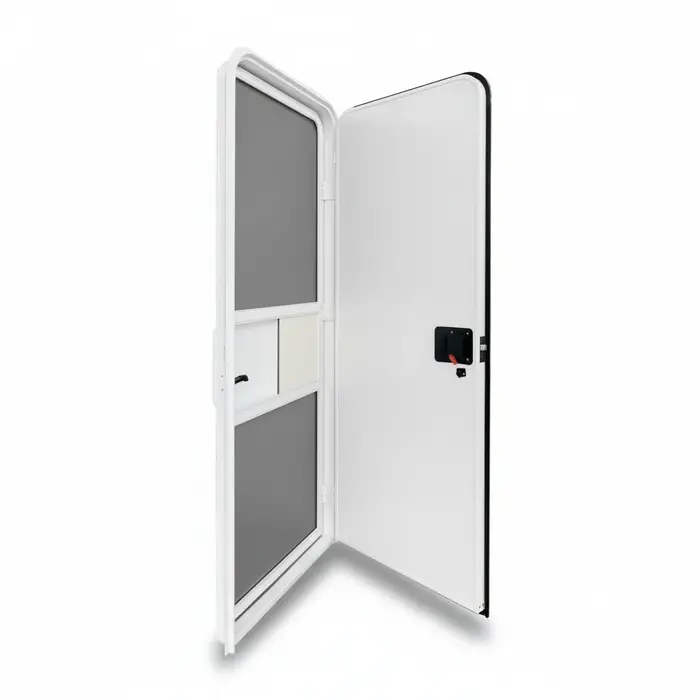 Porte d'entrée pour camping-car, cadre en alliage d'aluminium 620x1820mm, porte d'entrée pour campin