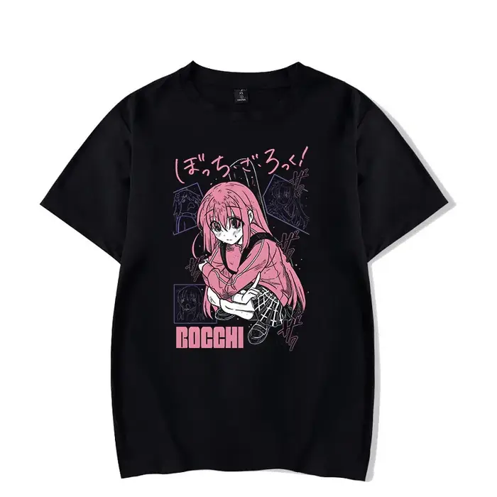 T-shirt spécial classique Bocchi the Rock Gotou Hitori Manga chemise Anime confortable Hip Hop graph