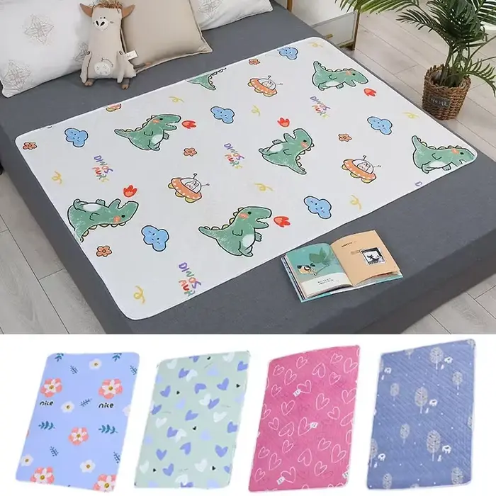 Matelas Confortable Respirant Imperméable Lavable Bébés Personnes Âgées Literie Douce Respectueuse Peau Occasions Spéciales