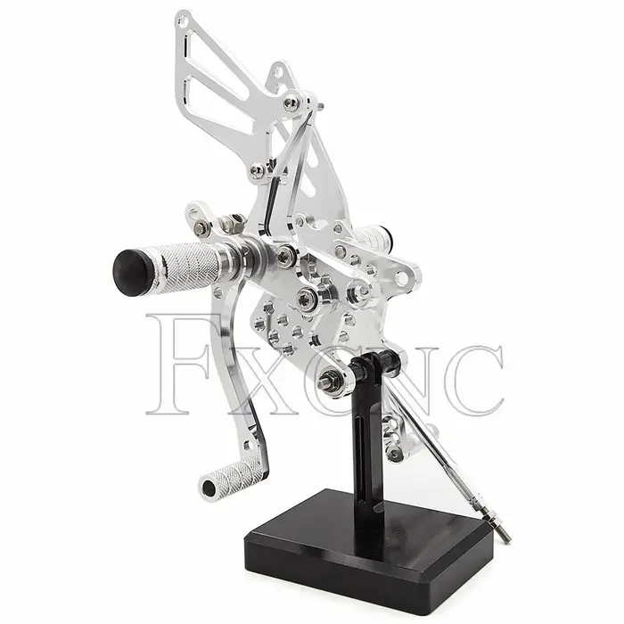 Ensemble de commandes assujettis ées CNC, repose-pieds à pédale, repose-pieds, Suzuki SV650, SV1000,