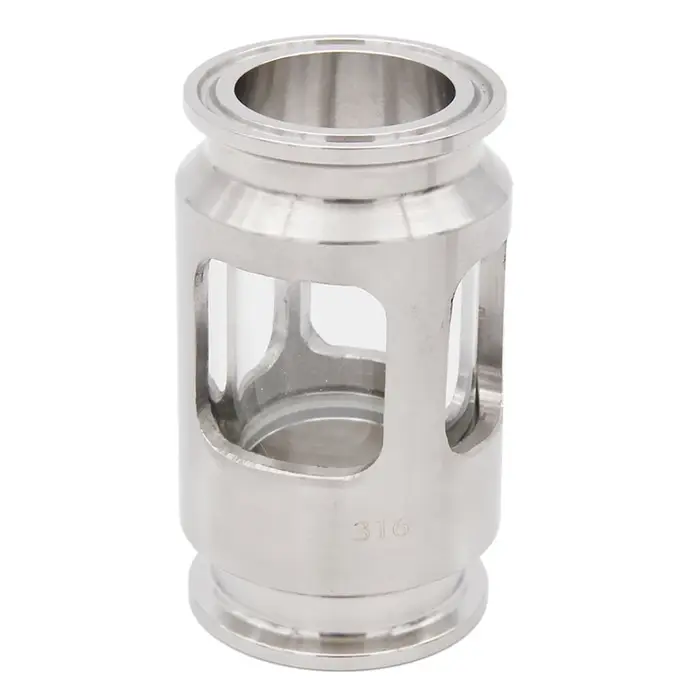 Verre de Visée Compact TC de 1.5 Pouces, 50.5mm, 1.35 Pouces, ID 3.5 Pouces, OAL, en Acier Inoxydabl