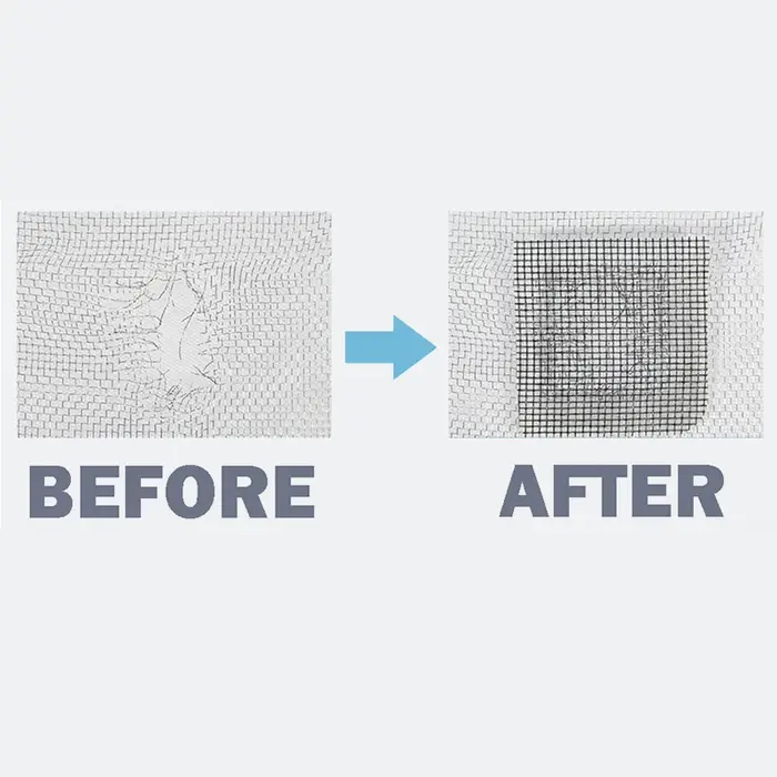 Ruban de réparation d'écran de fenêtre, étanche, Anti-moustique, Patch en maille pour porte, trous c