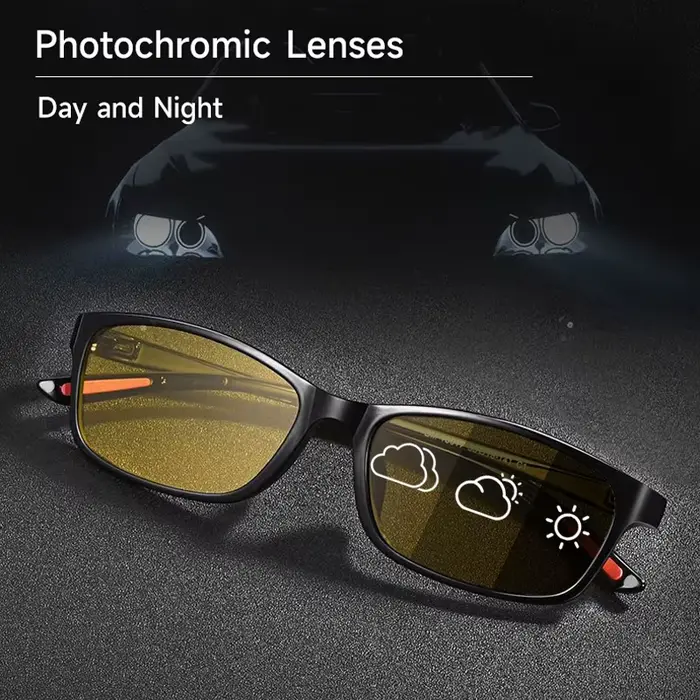 Verres photochromiques lunettes de soleil jour et nuit hommes lunettes de soleil de conduite femmes 
