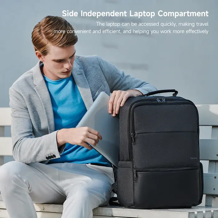 Tigernu sacs à dos de voyage pour hommes 15.6 17 19 ''sac à dos pour ordinateur portable homme sac à