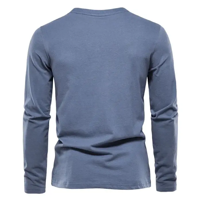 T-shirt à manches longues pour hommes, Économie décontractés pour hommes, Vêtements classiques pour 