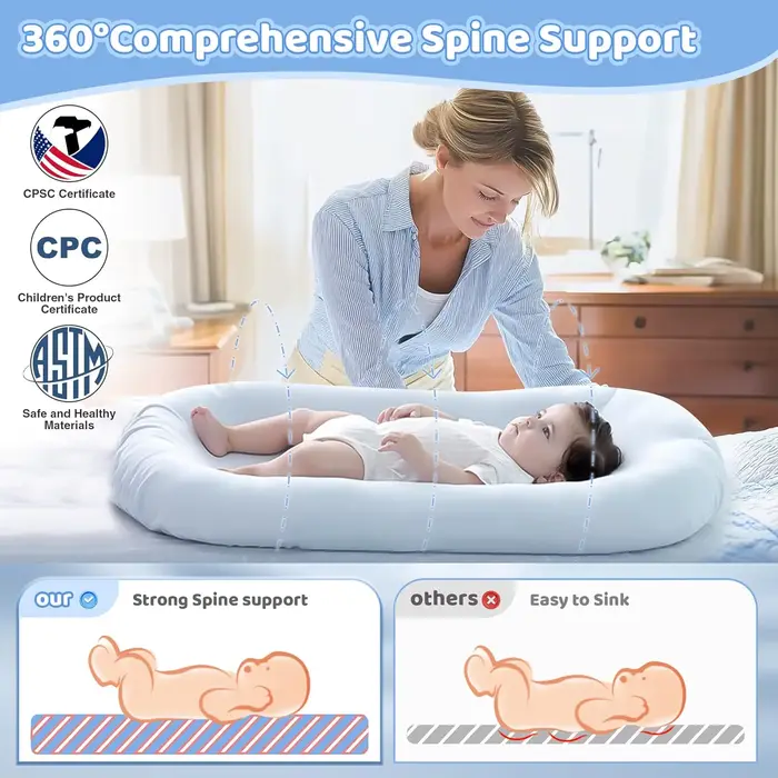 Matelas couffin pour bébé en bas âge