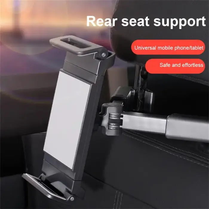 Support de tablette de repos de sauna de voiture, support rotatif à 360 degrés pour iPad, siège arri