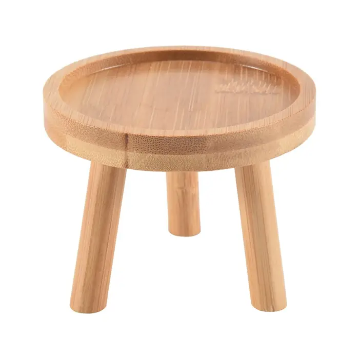 Support de plante en bois pour intérieur et extérieur, support de base de pot de fleur, tabouret hau