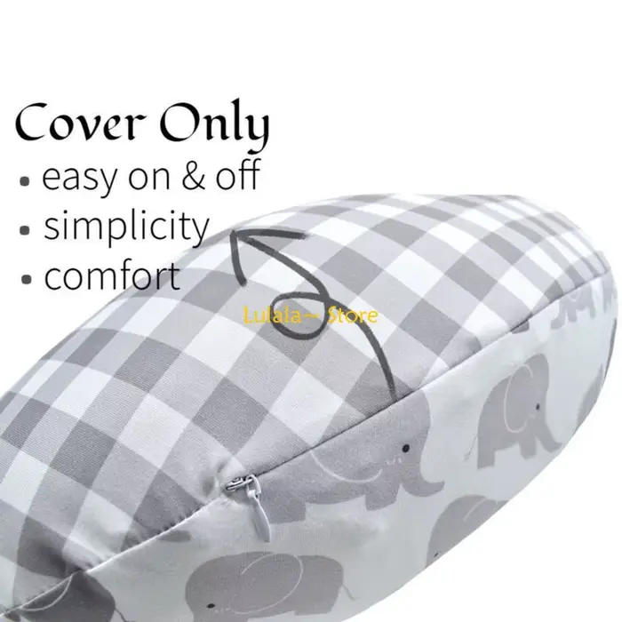 Y4QA – housse coussin d'allaitement, taie d'oreiller pour nouveau-nés