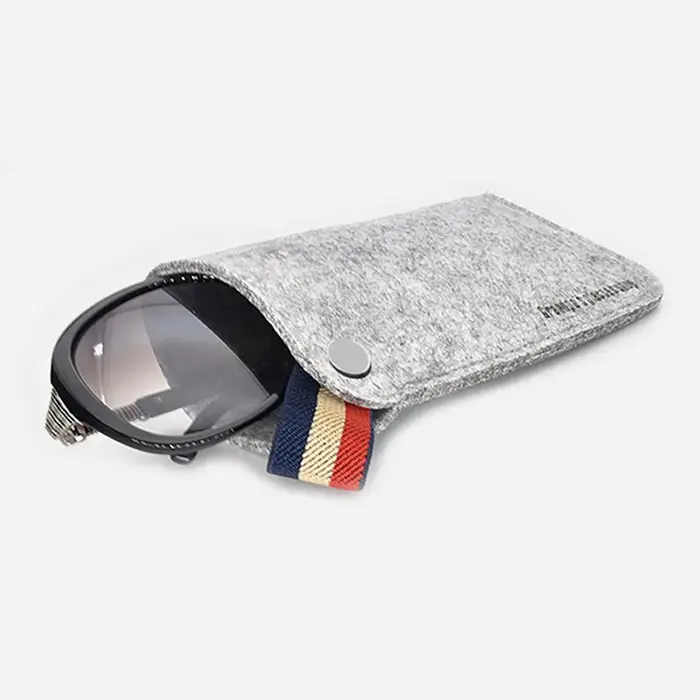 Sac Portable en feutre de laine pour lunettes de lecture, pochette pour lunettes de soleil pour étud