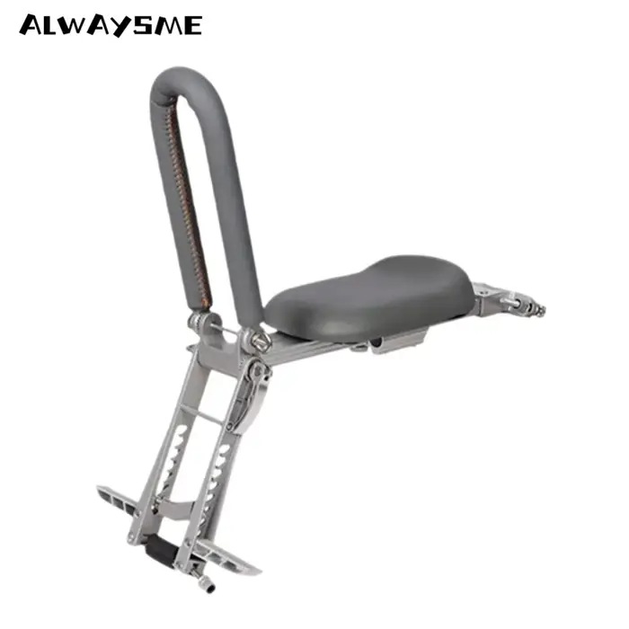 Siège de vélo enfant monté sur le devant ALWAYSME pour 1,5 ~ 5 ans