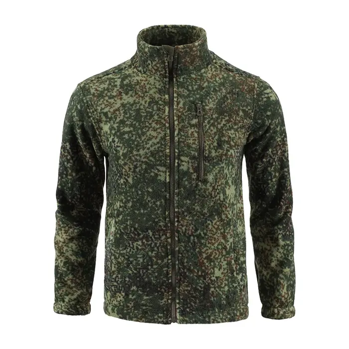 Veste polaire de Camouflage d'extérieur, Cardigan polaire Double face, veste tactique, combinaison d