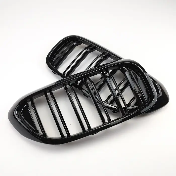 Grille de pare-chocs avant pour BMW série 5 M5 G30 G31 520i 530i 540i ABS calandre avant noir brilla