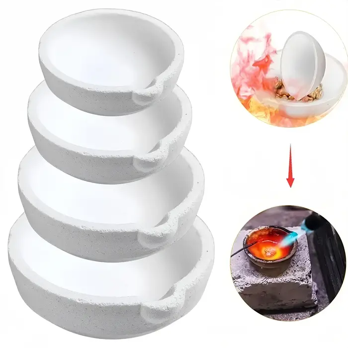 Bol de Fusion en Quartz Adapté pour la Fabrication de Bijoux Occasions Spéciales