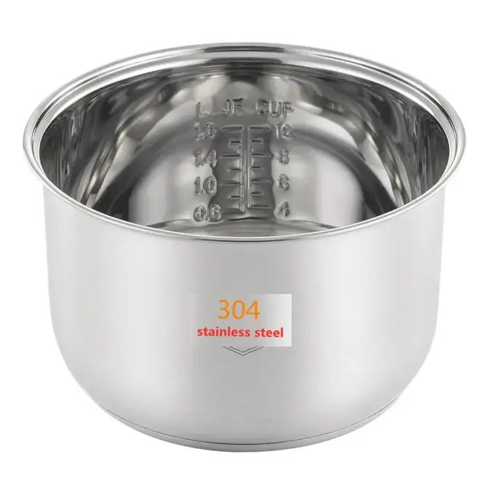 Oxhaier SKG – revêtement pour cuiseur à riz intelligent, beauté universelle, en acier inoxydable 304