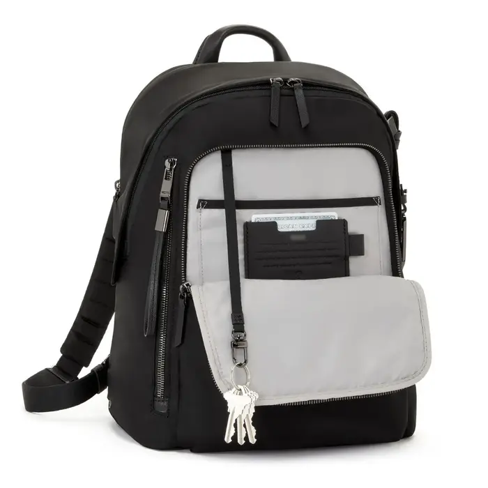 Sac à dos décontracté pour femme, en nylon balistique, pour ordinateur portable, voyage d'affaires, 