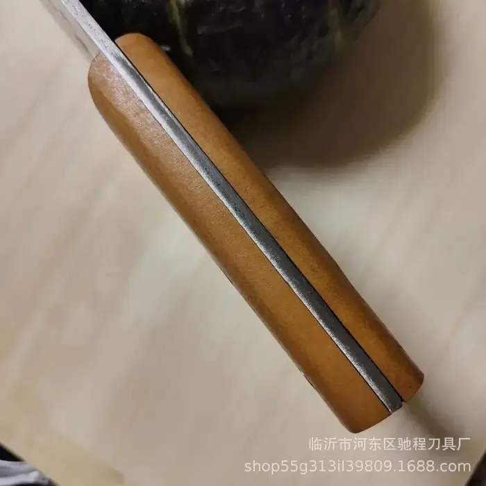 SHUOJI Master couteau de cuisine fait à la main forgé couteau en acier à haute teneur en carbone cou