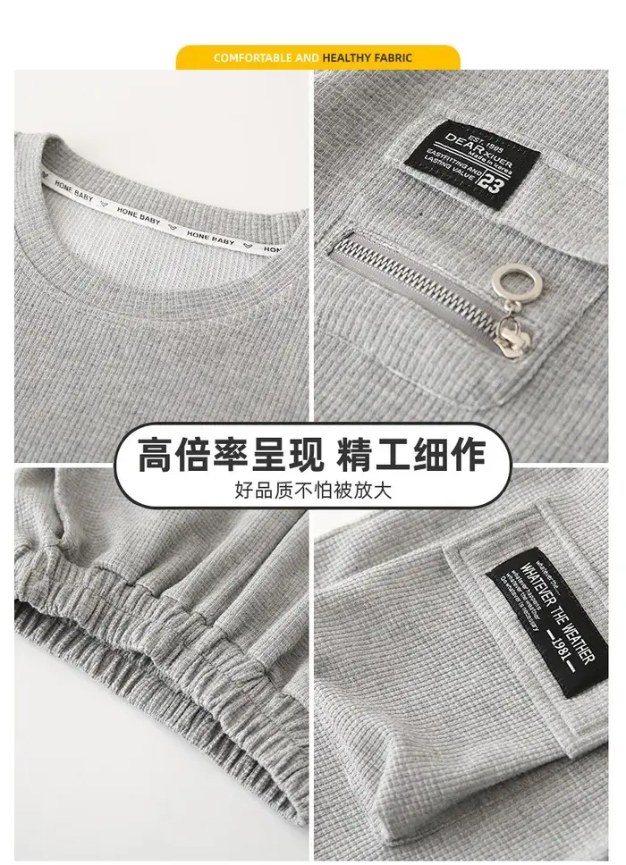 T-Shirt + short 2 pièces ensemble été enfants garçons lettre impression nouveaux enfants adolescent 