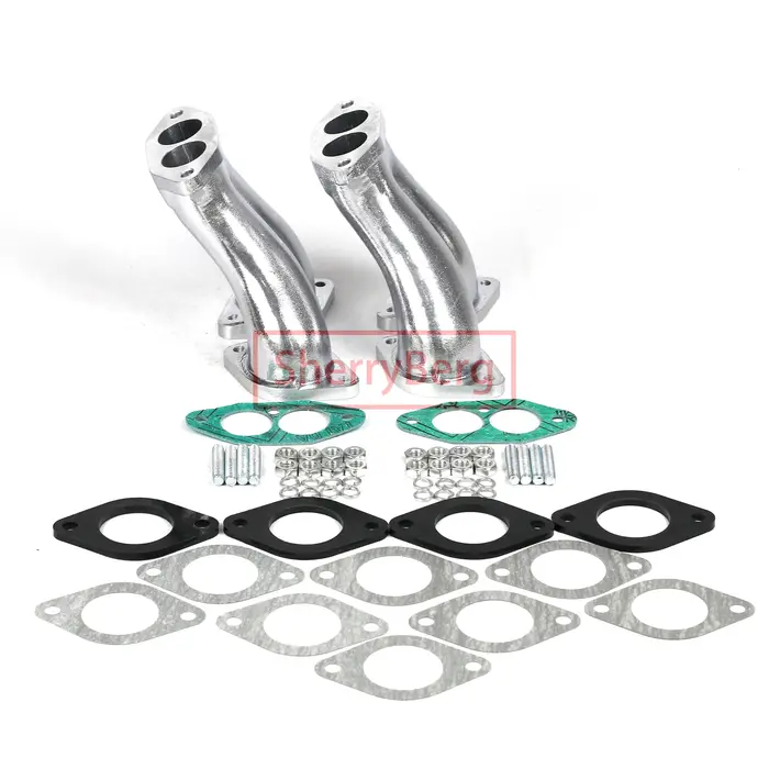 SherryBerg – ensemble de collecteurs d'admission pour VW Bug Aspirazione par 2x Weber 40 44 IDF Dell