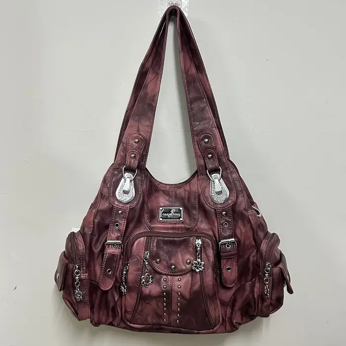 Sacs à main vintage pour femmes, sacs à bandoulière en cuir PU tendance, sacs à main de grande capac