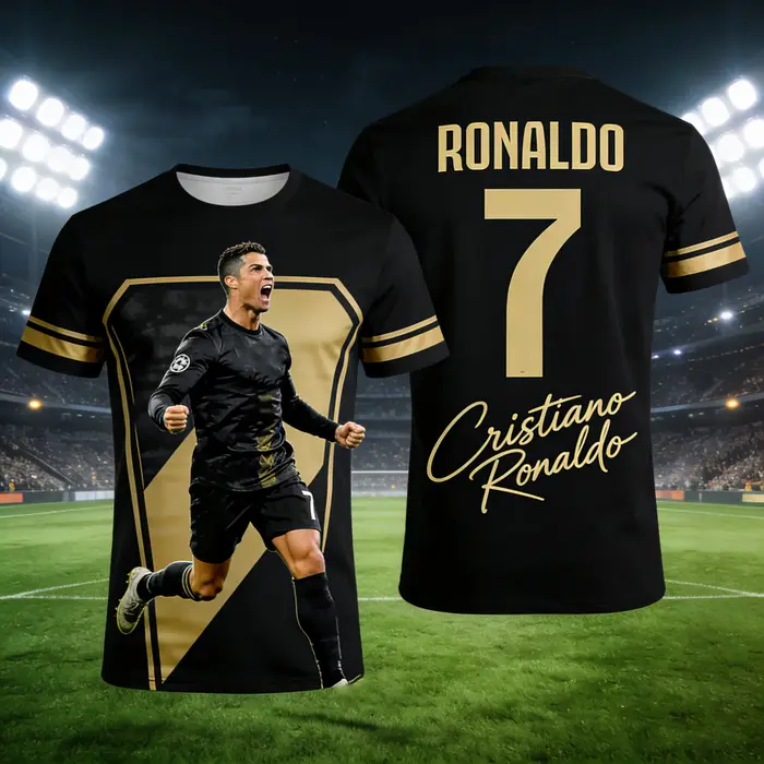 2026 Ronaldo # Maillot de football 7 Fan Edition pour adultes et enfants, chemise d'entraînement de 
