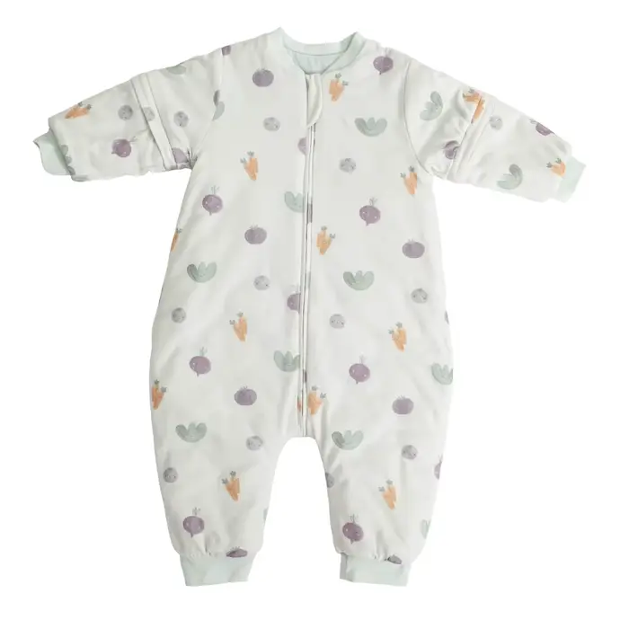 Sac de couchage pour bébé de 6 mois à 4 ans avec manches amovibles, design à jambes séparées, sacs d