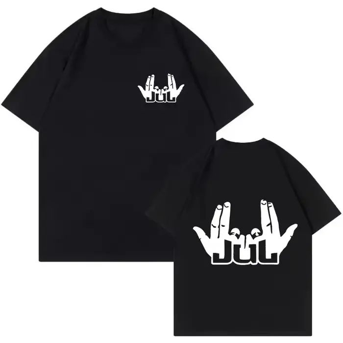 Manches courtes t-shirt Maillot Jul t-shirt hommes haute qualité coton graphique t-shirts hauts vête