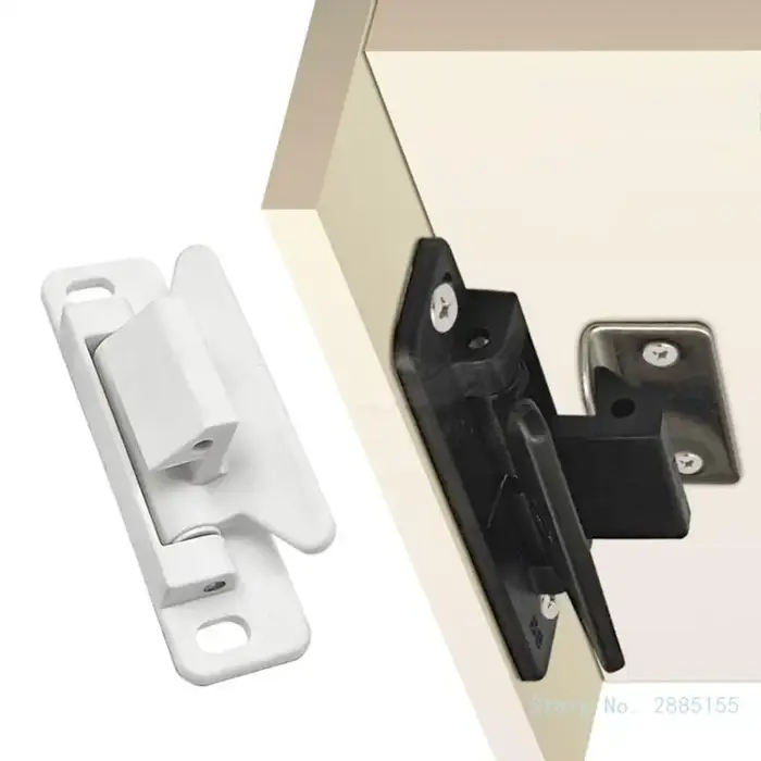 Loquets de porte d'armoire en métal robuste pour sécurité et élégance intérieure maison cuisine bureau camping-car