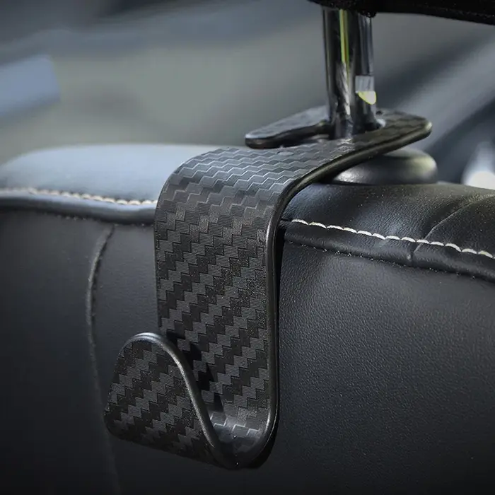 Crochet universel pour appui-tête de siège de voiture, 1/2/4 pièces, cintre de rangement pour siège 