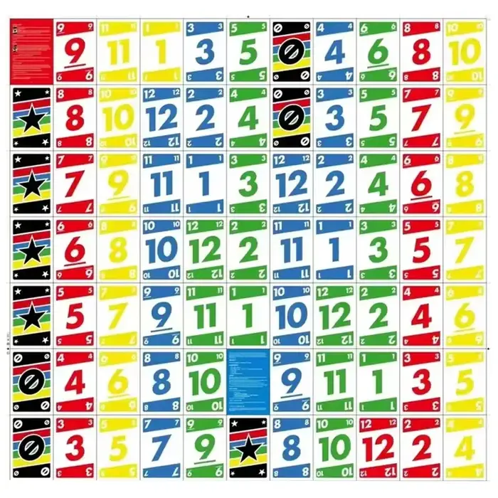 2026 Nouvelle vente Phase 10 Kartenspiel, modèles de jouets multijoueurs amusants et amusants, carte