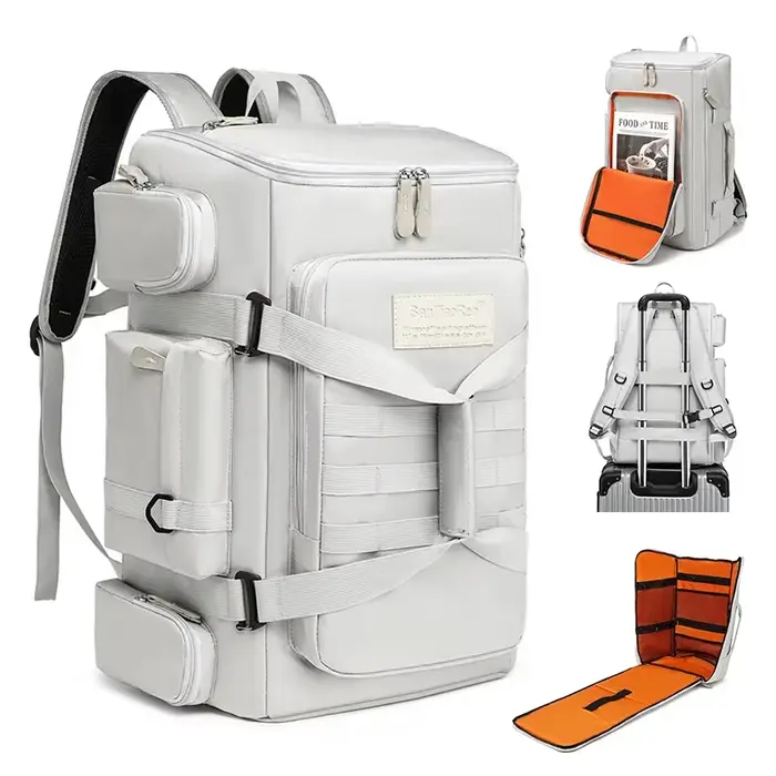 Sac à dos multi-poches pour ordinateur portable pour homme, grande capacité, voyage d'affaires, baga