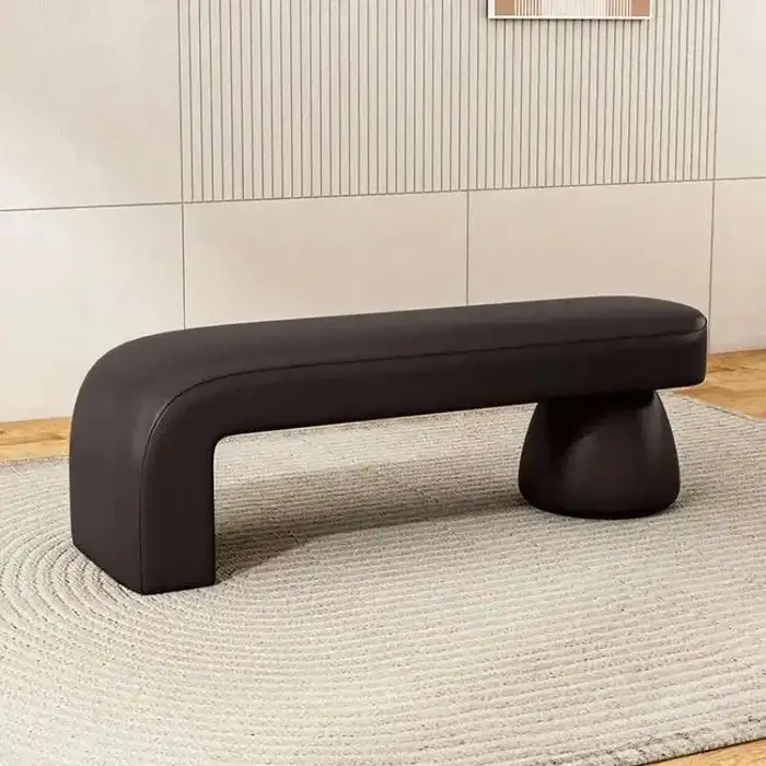 Tabouret Proxy pour chaussures, meubles de maison nordiques, chambre à coucher, bout de lit, piste, 