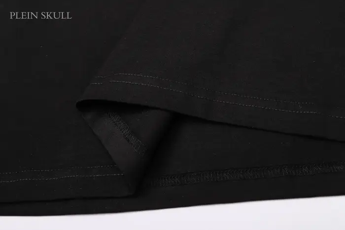 T-shirt en coton pour homme Plein Skull, nouvelle tendance, classique, respirant, décontracté, à man