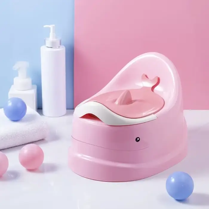Pot d'entraînement portable pour voyage bébé - Fond ovale stable et antidérapant pour la sécurité