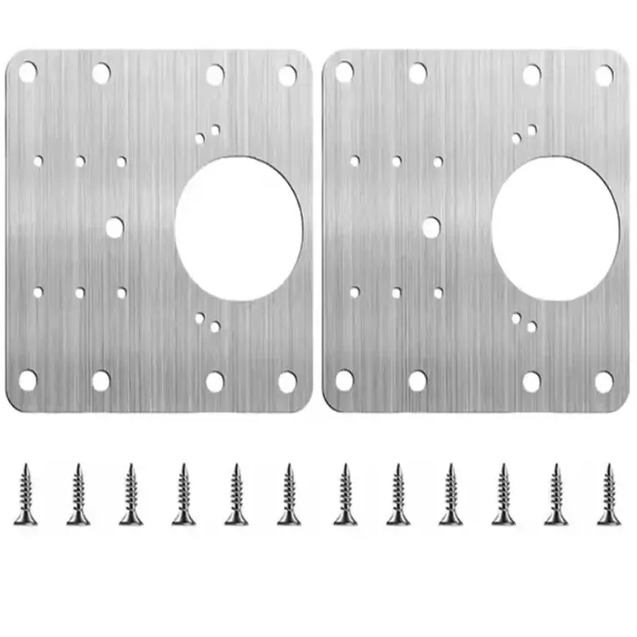 Plaque de montage de charnière de porte avec trous, pour placard de cuisine dot aio v2 v1 x BB, ense
