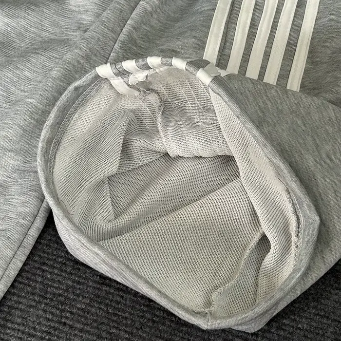 Ensemble deux pièces ample de Style collège rétro américain, faux pantalon de salle de bain à Double