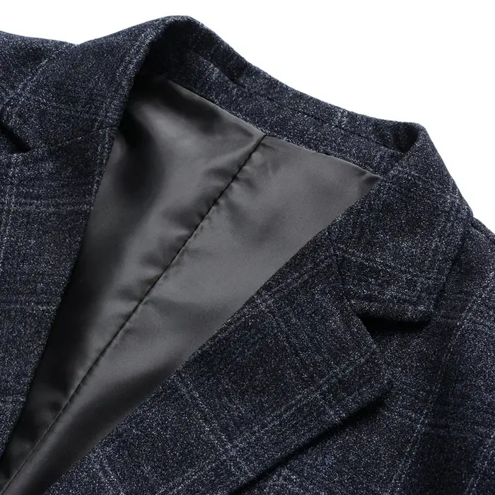 Nouvelle Veste de Costume Homme Coupe Slim 2026 - Couleur Unie Classique Chic Décontracté Formel