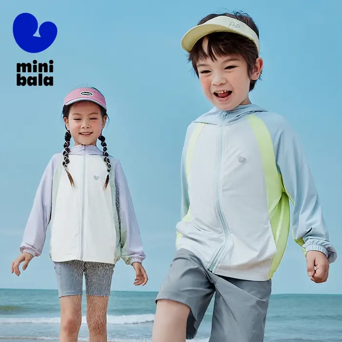 Mini Bala garçons filles UPF50 + Cool Touch veste de Protection solaire léger été bébé vêtements d'e